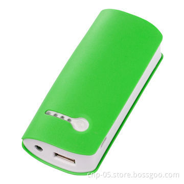 5,200mAh Power Bank with One USB Output Port, 500 Times Cycle Lifespan